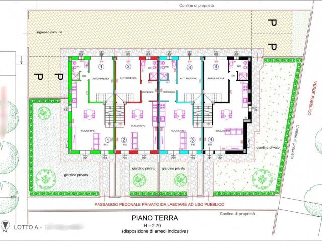 Villetta a schiera in vendita a San Mauro Pascoli FC