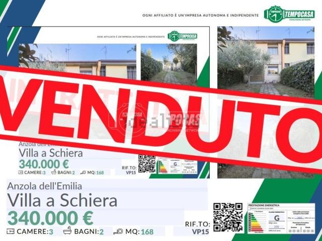 Villetta a schiera in vendita di 168 m² in Via G. Reggiani, 15