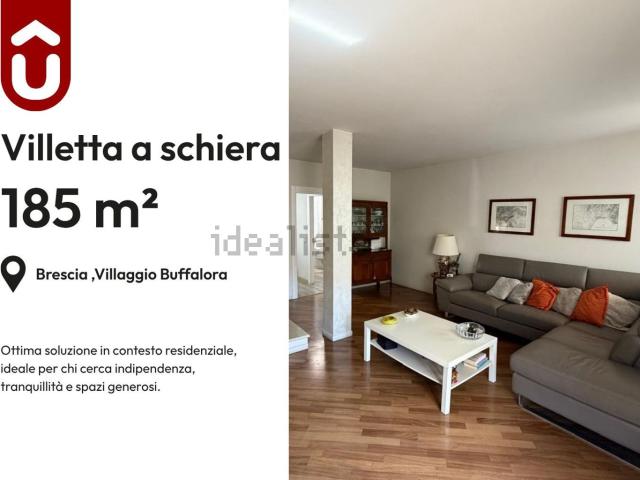 Villetta a schiera in vendita di 185 m² in Via Prima Vill. Buffalora, 35