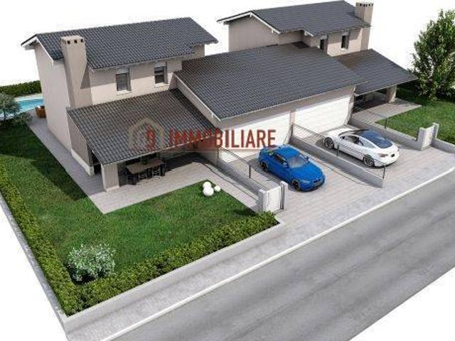 Villetta Bifamiliare in vendita a Montebelluna, San Gaetano