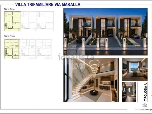 Villetta bifamiliare in vendita di 140 m² in Via Makalla