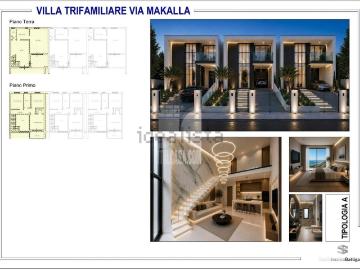 Villetta bifamiliare in vendita di 140 m² in Via Makalla