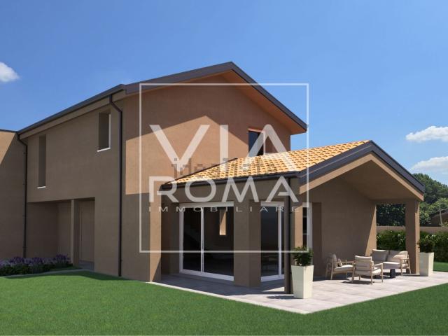 Villetta bifamiliare in vendita di 140 m² in Via Rossignago, 134