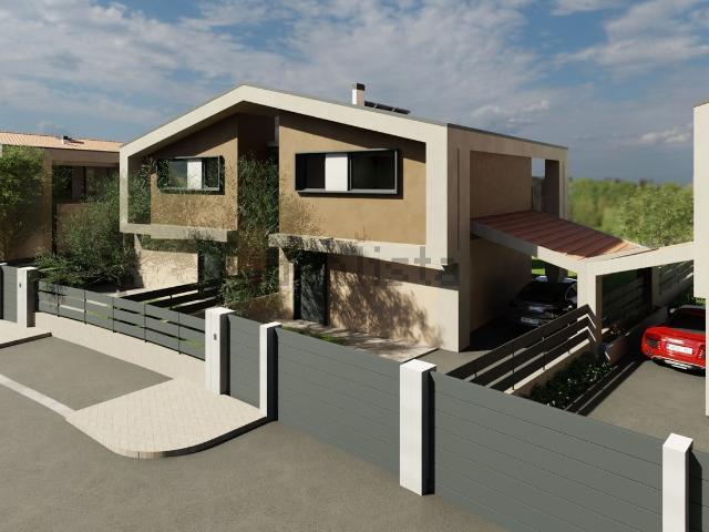 Villetta bifamiliare in vendita di 144 m² in Via della Bufalotta, 1285