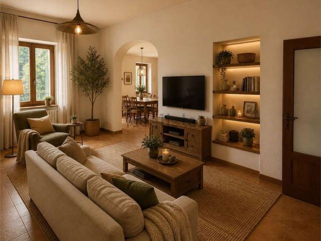 Villetta bifamiliare in vendita di 154 m² in Via Tiberina