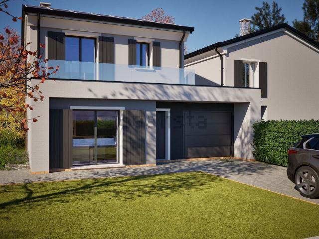 Villetta bifamiliare in vendita di 190 m² in Via Dott. Carbonin Egidio, 8