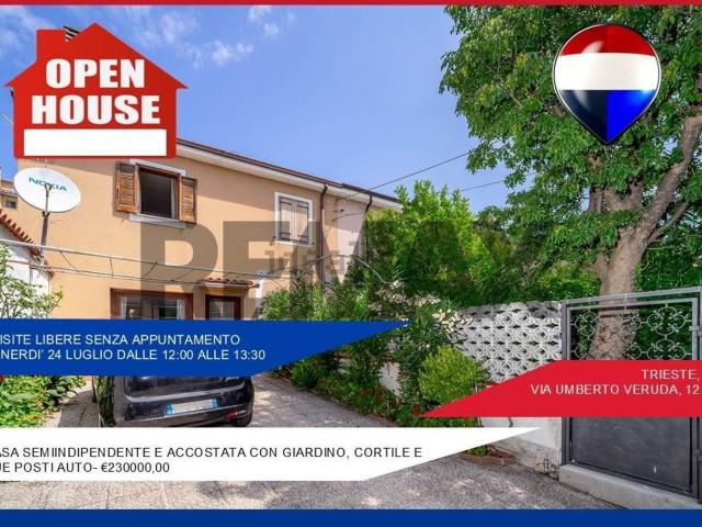 Villetta bifamiliare in vendita di 110 m² in Via Umberto Veruda, 12