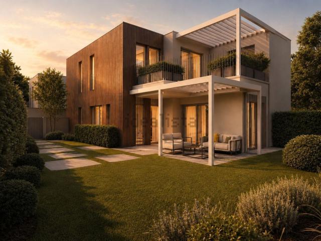 Villetta bifamiliare in vendita di 290 m² in Via Sant&apos  Ambrogio di Fiera