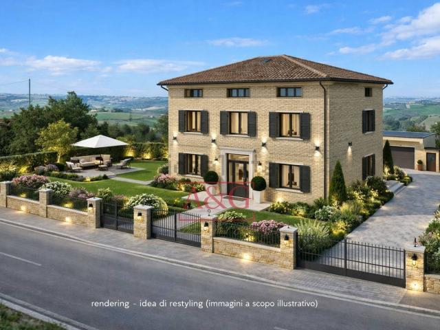 Villetta indipendente in vendita di 480 m² in Strada Faleriense a Monte, 29