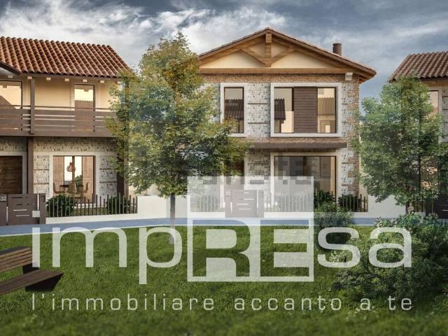 Villetta indipendente in vendita di 136 m² in Via Don Giacomo Campion