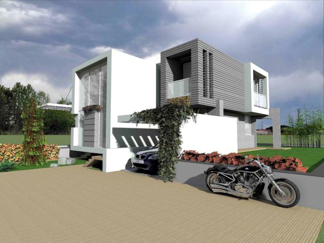 Villetta singola in stile moderno da realizzare in vendita a. 130m² Chiesina Uzzanese