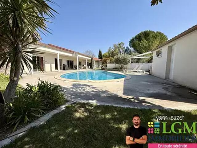 Villetelle 34400 Achat / Vente maison 6 pièces t6 piscine jardin
