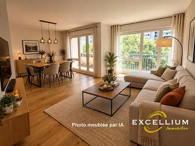 Villeurbanne 69100 Achat / Vente appartement 3 pièces t3 cave