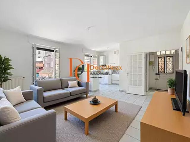 Villeurbanne 69100 Achat / Vente appartement 3 pièces t3 au dernier étage parking