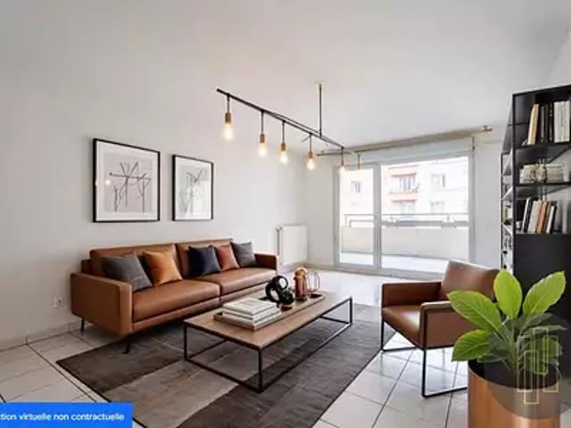 Villeurbanne 69100 Achat / Vente appartement 3 pièces t3 balcon