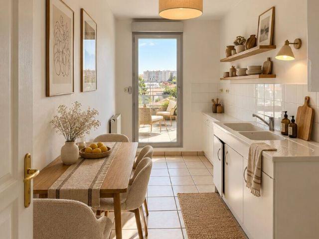 VILLEURBANNE Appartement 4 pièces 77 m2 + Terrasse + garage