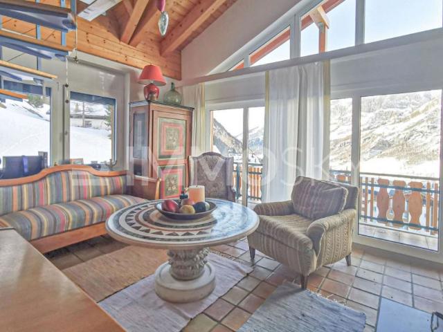 VIRTUAL TOUR Ferienwohnung mit Aussicht in Leukerbad