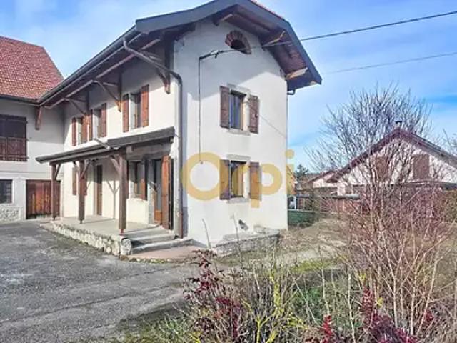 Viry 74580 Achat / Vente maison 4 pièces t4 jardin cave