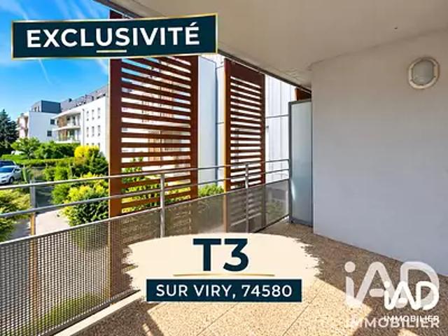 Viry 74580 Achat / Vente appartement 3 pièces t3 terrasse