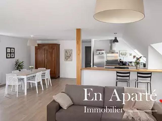 Vire Normandie 14500 Achat / Vente appartement 4 pièces t4 au dernier étage