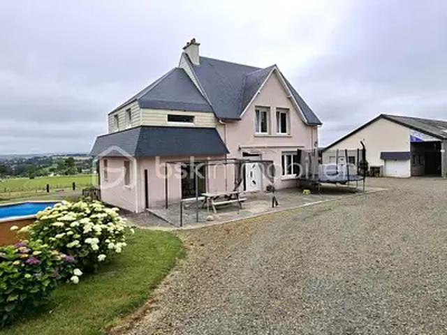 Vire Normandie 14500 Achat / Vente maison 8 pièces t8 terrasse cave