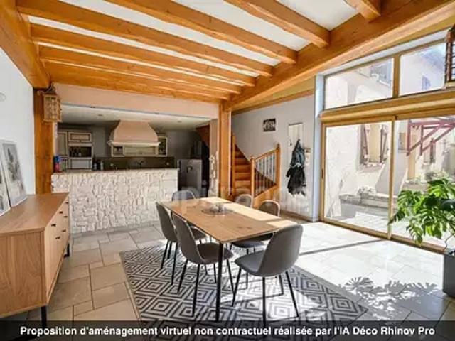 Virigneux 42140 Achat / Vente maison 6 pièces t6 jardin cave