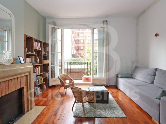 VIROFLAY: appartement meublé de 3 pièces avec balcon et 2 cham