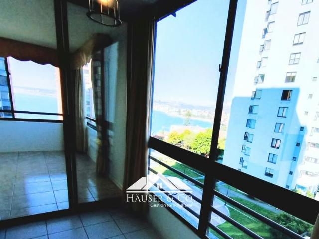 Vista al mar en viña! Depto 2D/2B + Estacionamiento y Bodega | 2 dormitorios por 5150.00 en Viña del Mar
