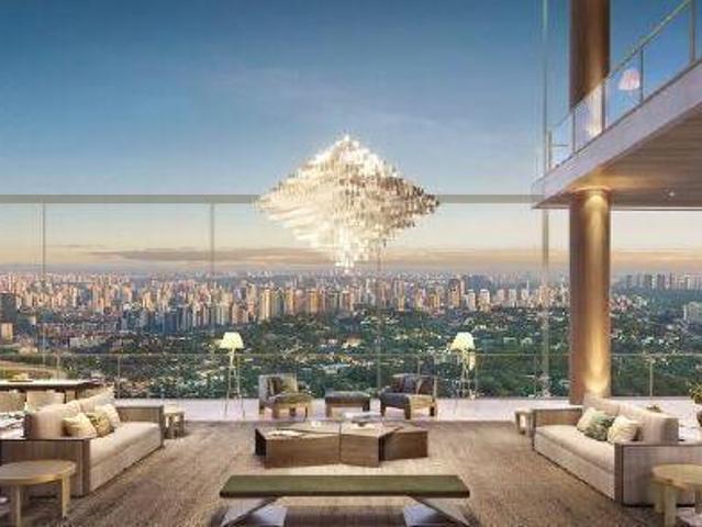 VISTA CYRELA by ARMANI CASA | PENTHOUSE com 811m² 4 Suítes Hall Privativo | 6 Vagas | No Bairro