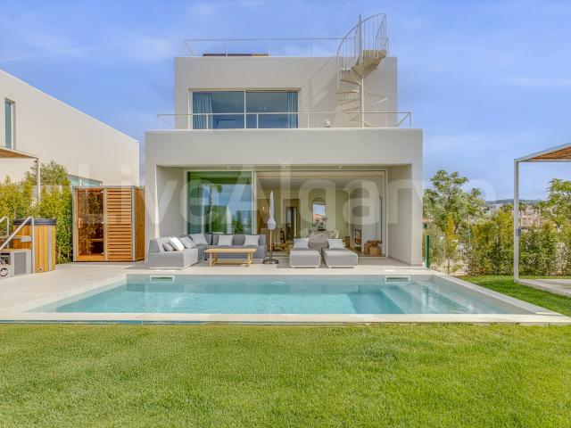 Vista marinha | Luminosa Nova Villa Moderna T3 com Terraço n. 282m² Santa Bárbara De Nexe