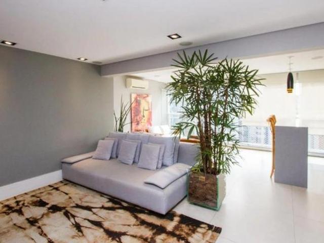 VISION BROOKLIN 107M2 2 STES 2 VGS AMPLA VARANDA ANDAR ALTO