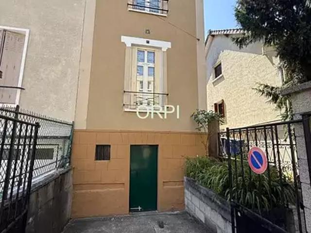 Vitry sur Seine 94400 Achat / Vente maison 3 pièces t3 jardin cave
