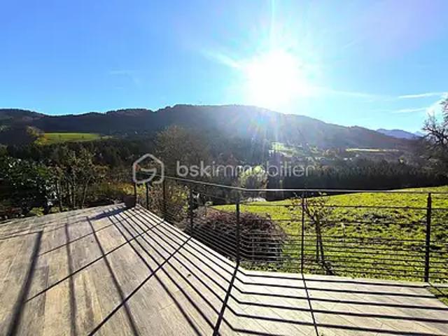 Viuz en Sallaz 74250 Achat / Vente maison 5 pièces t5 terrasse cave