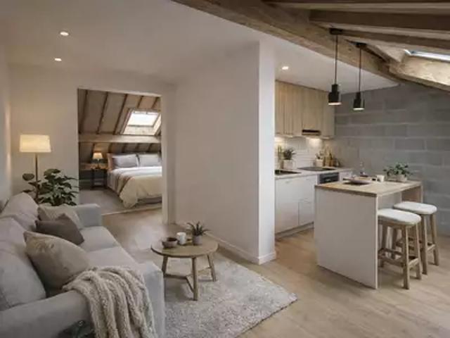 Viuz la Chiésaz 74540 Achat / Vente appartement 1 pièce t1 au dernier étage