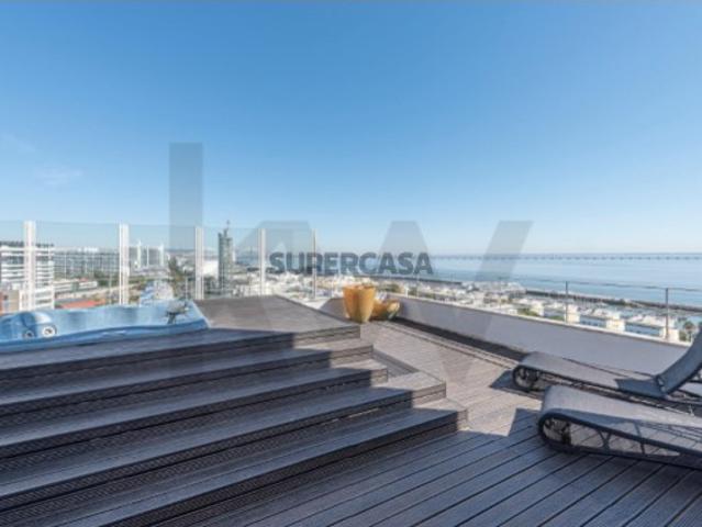 Viva nas nuvens com o Tejo aos seus pés Um refúgio deslumbrante na Expo Sul