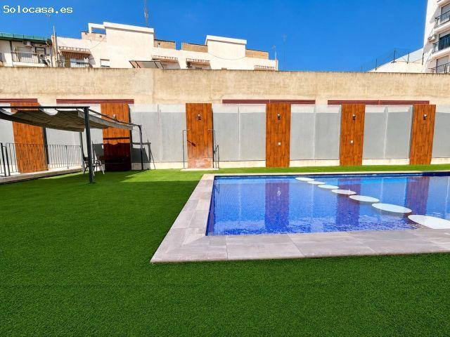 Vive cerca de la playa en piso moderno de 2 habitaciones con piscina y gimnasio
