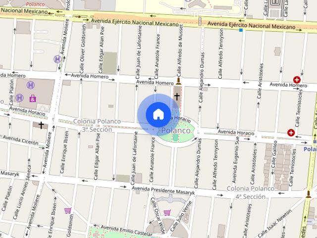 VIVE EN EL CORAZON DE POLANCO EN CALLE TRANQUILA