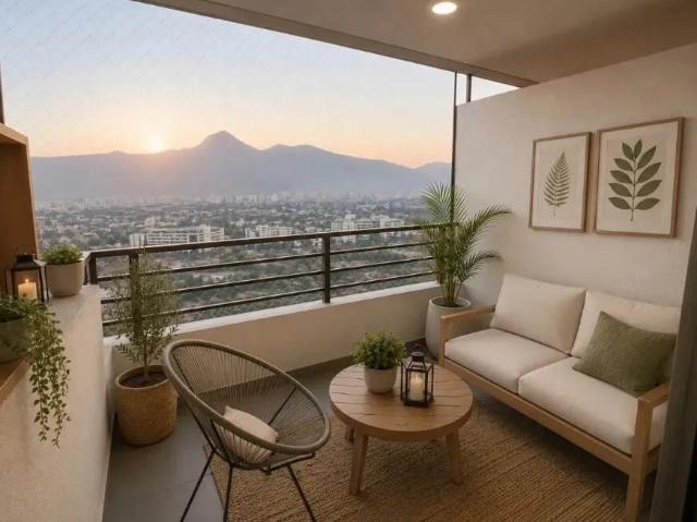 Vive las condes desde las alturas vista panorámica