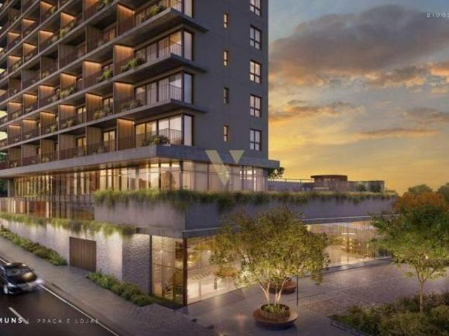 Viver bem aos 60+ | BIOOS Barigui | Academia, spa, concierge saúde | 48 a 89 m²