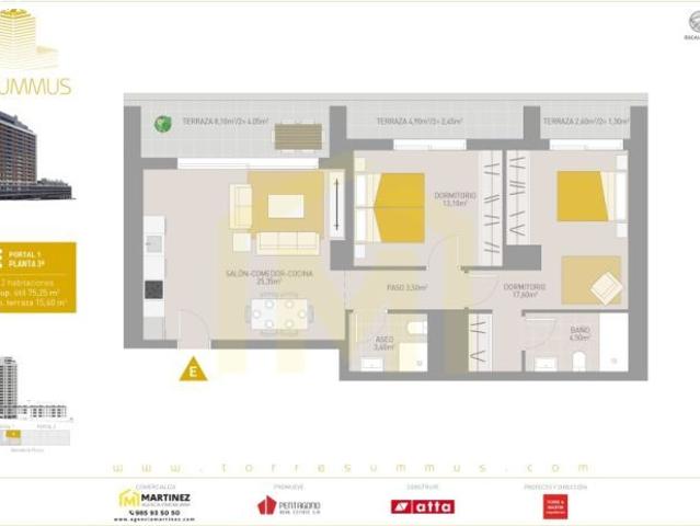 VIVIENDA TIPO E PORTAL 1