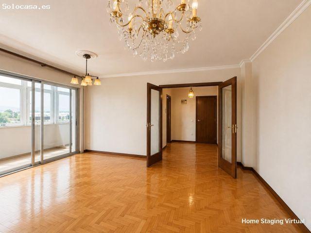 VIVIENDA DE 3 DORMITORIOS CON GALERÍA, GARAJE Y TRASTERO EN AVENIDA DE CASTELAO, Vigo. Ref. P467