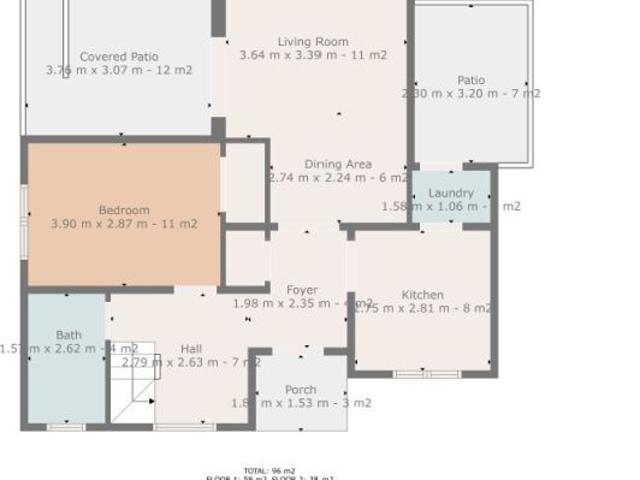 Vivienda luminosa con piscina privada en Jávea