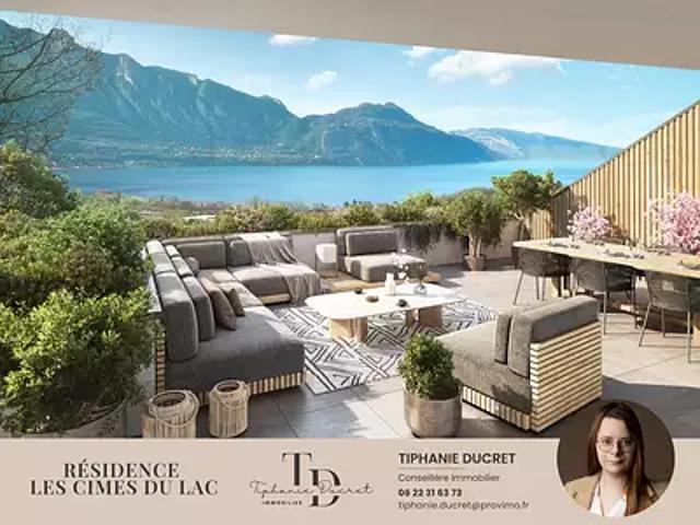 Viviers du Lac 73420 Achat / Vente appartement 3 pièces t3