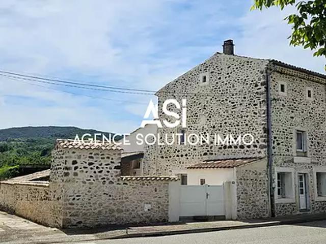 Viviers 07220 Achat / Vente maison 4 pièces t4 au dernier étage