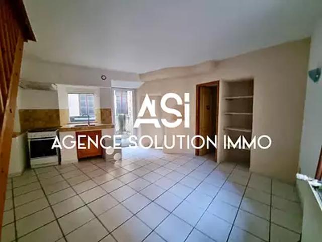 Viviers 07220 Achat / Vente appartement 2 pièces t2 terrasse cave