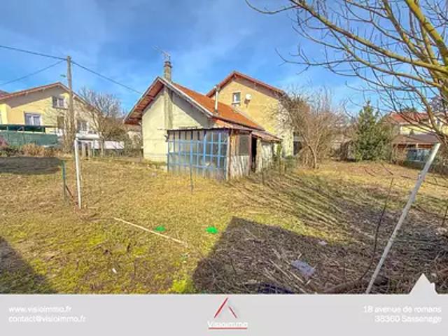 Vizille 38220 Achat / Vente maison 3 pièces t3 jardin