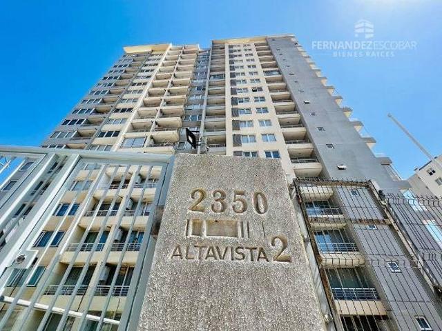 VIÑA ARRIENDA DEPTO AMOBLADO 2D 2B ED. ALTA VISTA