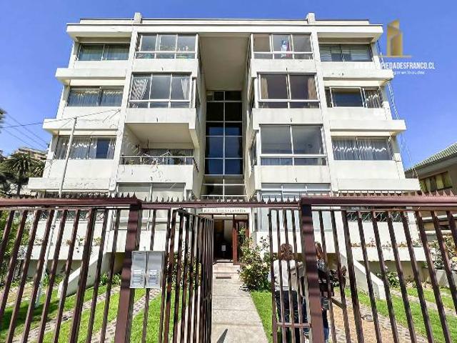 VIÑA DEL MAR. ARRIENDO DPTO 3D 2B 1E SOBRE AVENIDA ÁLVAREZ