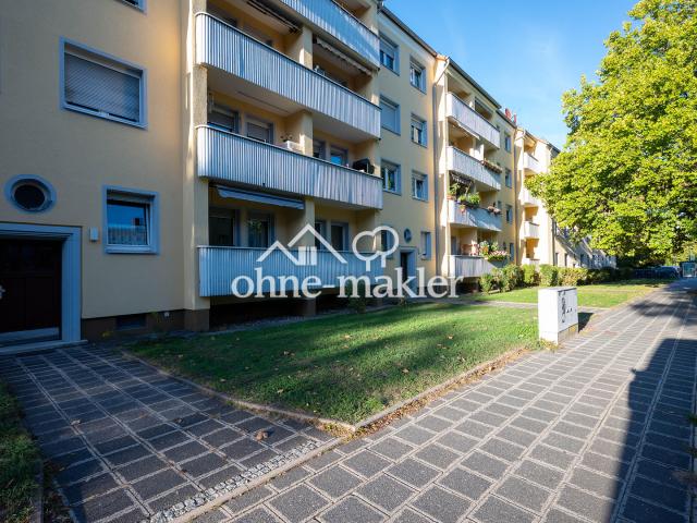 Von jung bis alt – frisch sanierte 2 Zimmer Wohnung mit Sonnenbalkon im Hochparterre