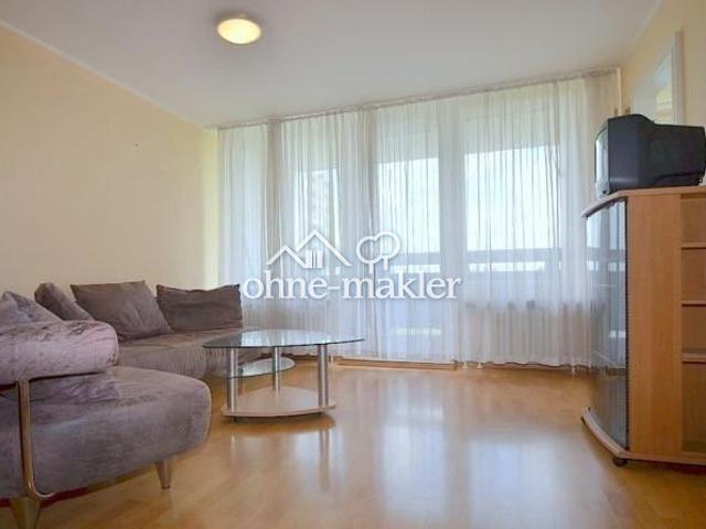 Von privat: Helle 1 Zimmer Wohnung mit Balkon und Weitblick nahe Nürnberg Messe